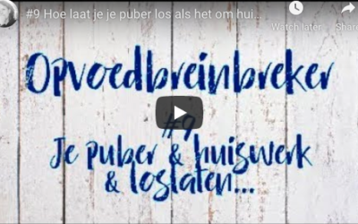 Hoe laat je je puber los als het om huiswerk gaat?