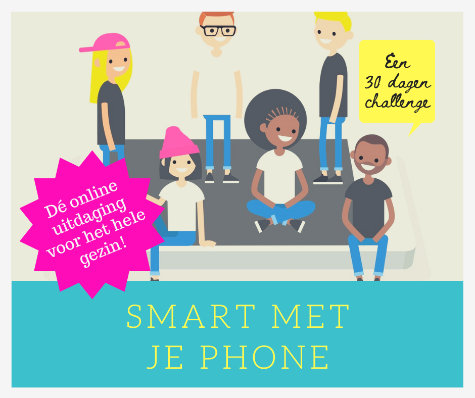 Smart met je Phone Online challenge en uitdaging voor het hele gezin